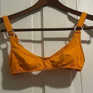STAUD orange bikini top small